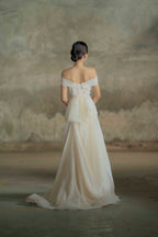 Moss Rose Embroidered Gown