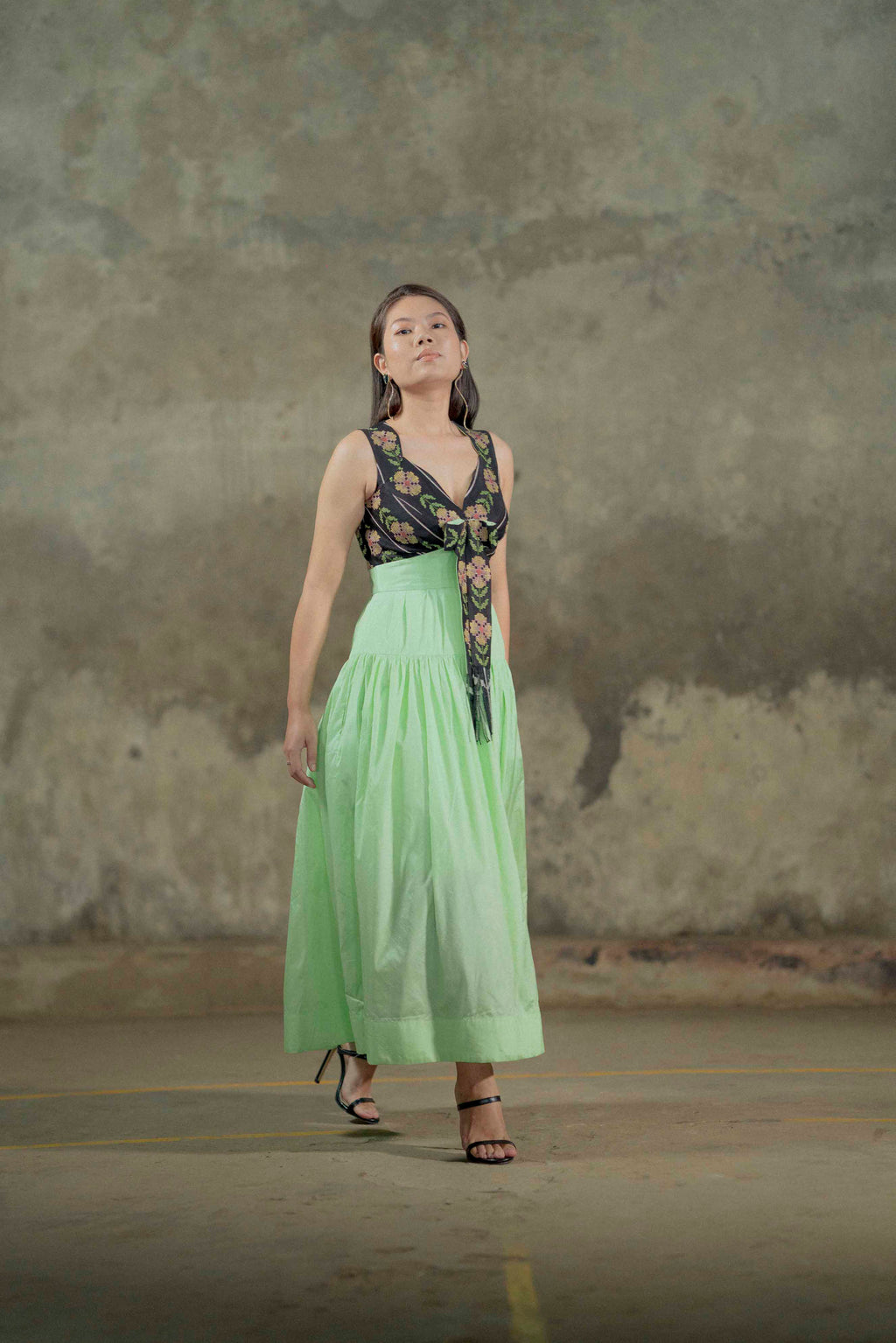Hand Woven Midi Dress