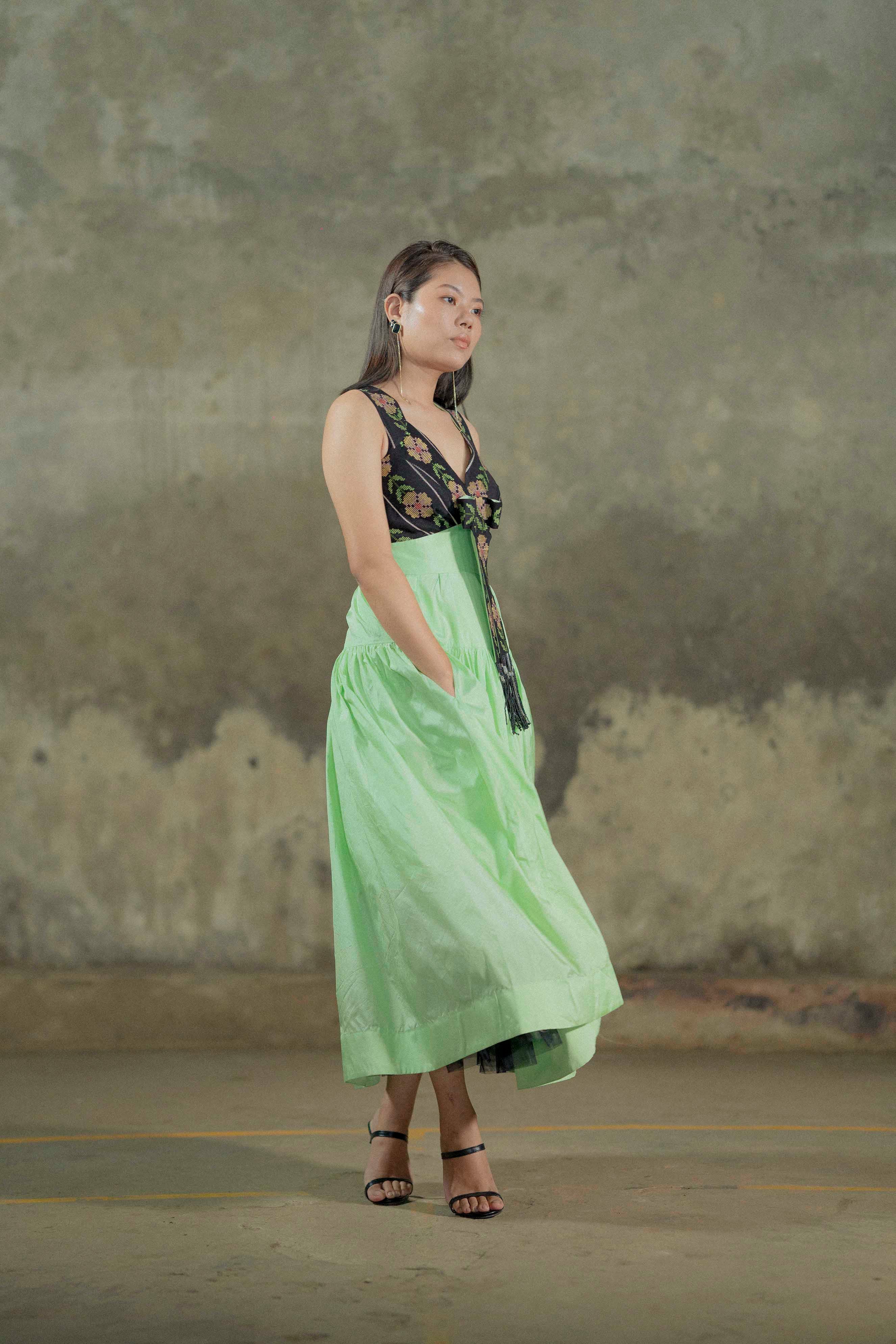 Hand Woven Midi Dress