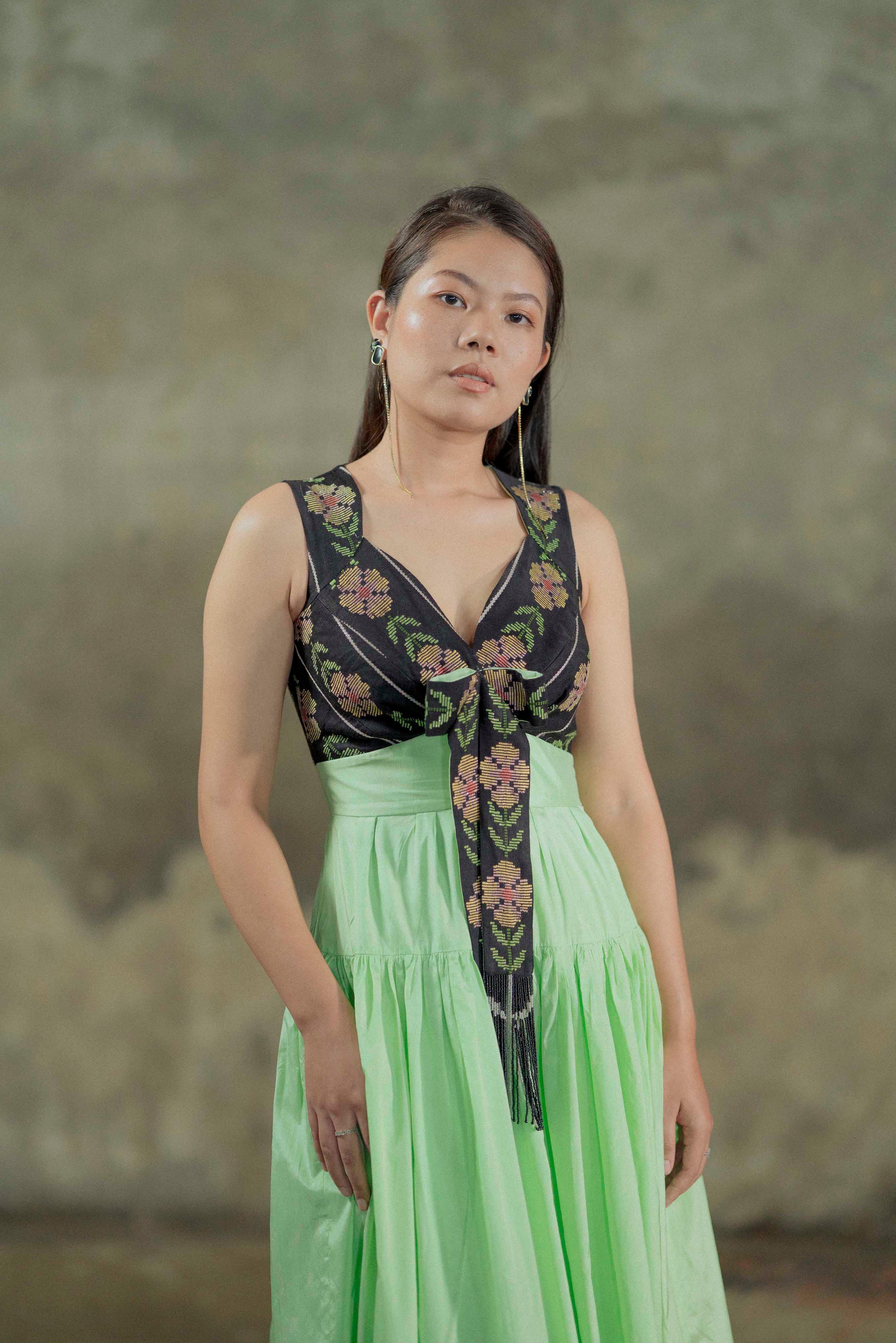 Hand Woven Midi Dress