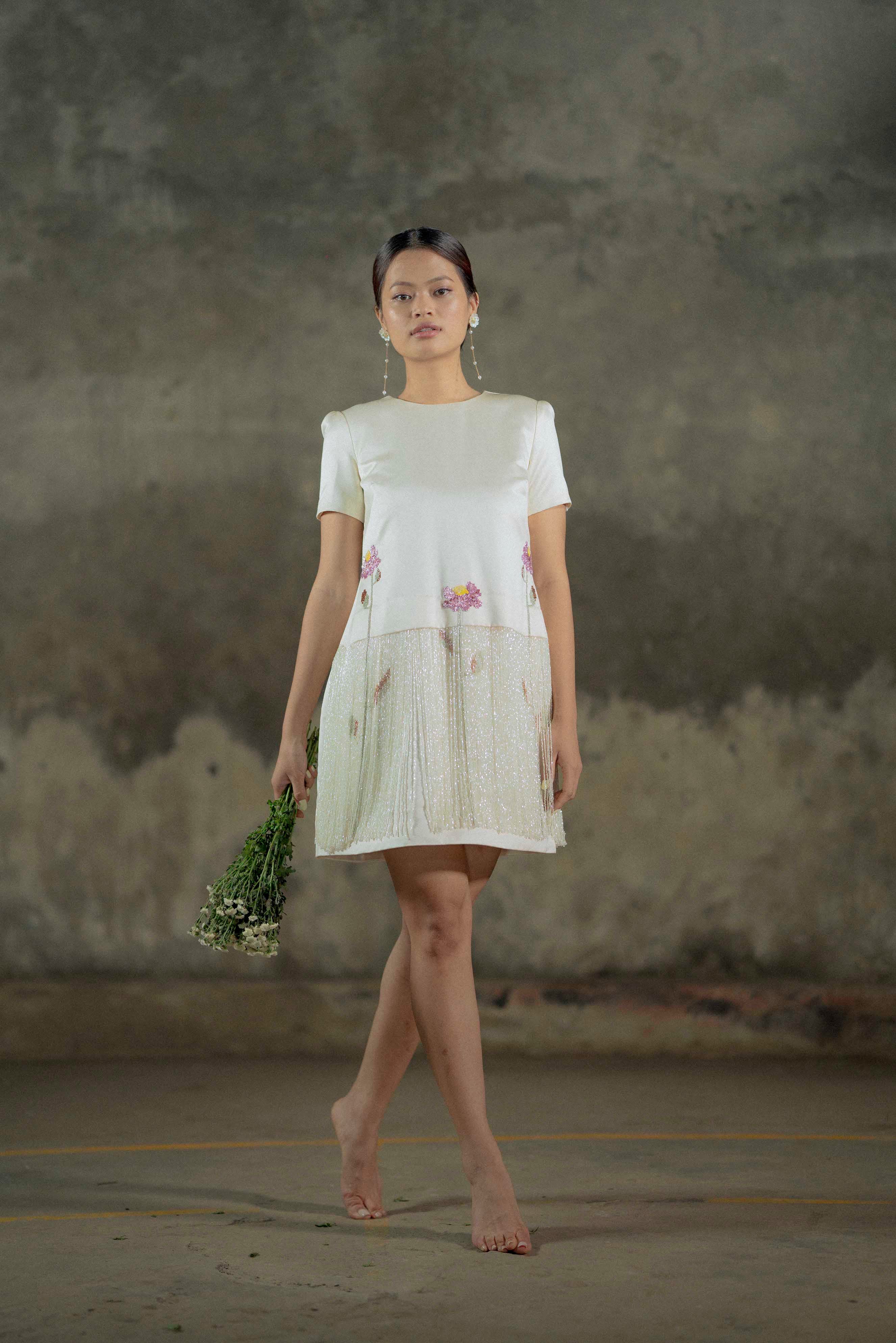 Siapsuap Fringe Dress
