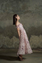 Printed Midi Dress