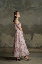 Printed Midi Dress