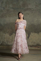 Printed Midi Dress