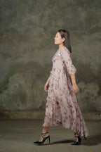 Printed Tiered Dress