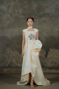Hand Woven Asymmetric Gown