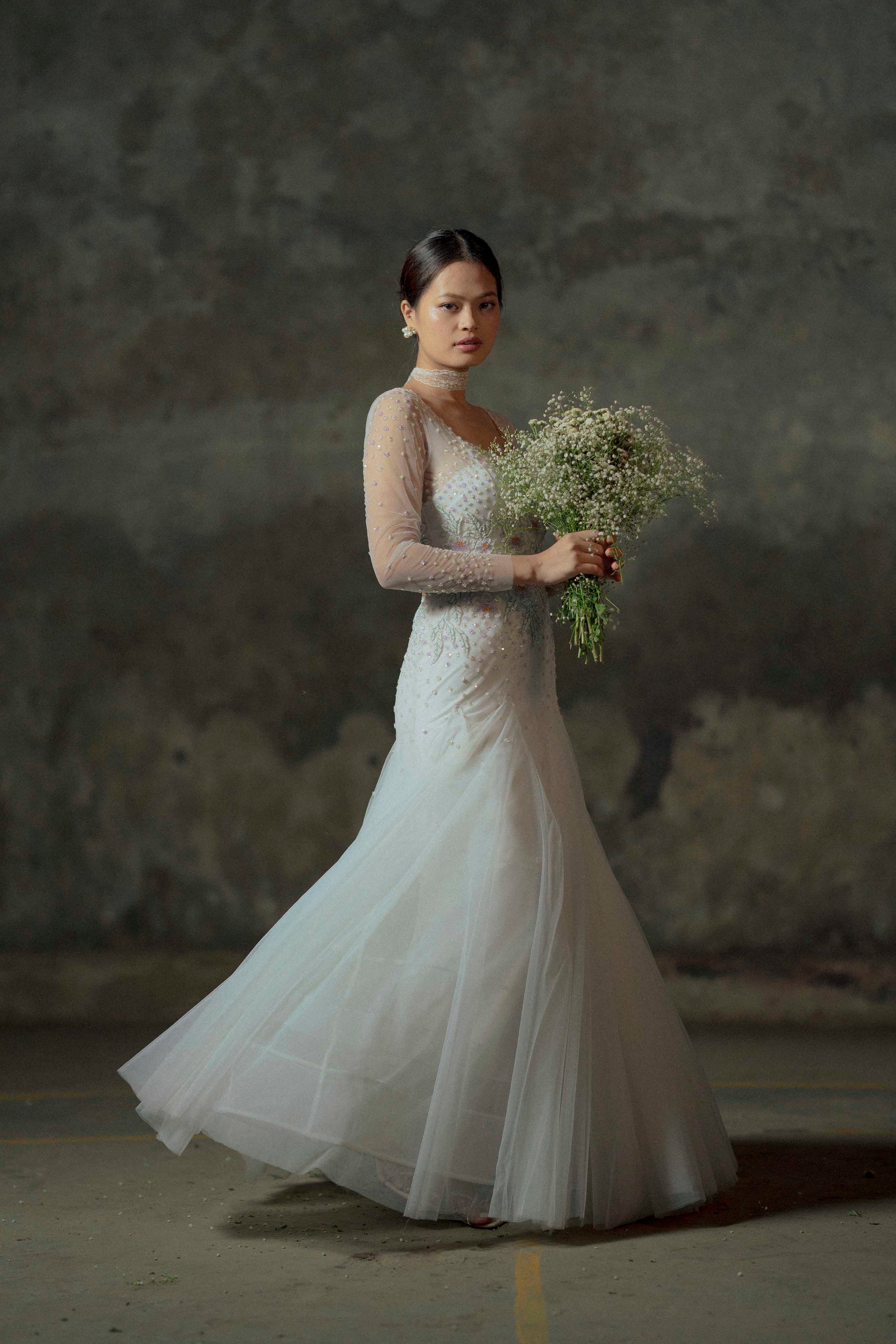 Zinnia Blossom Gown