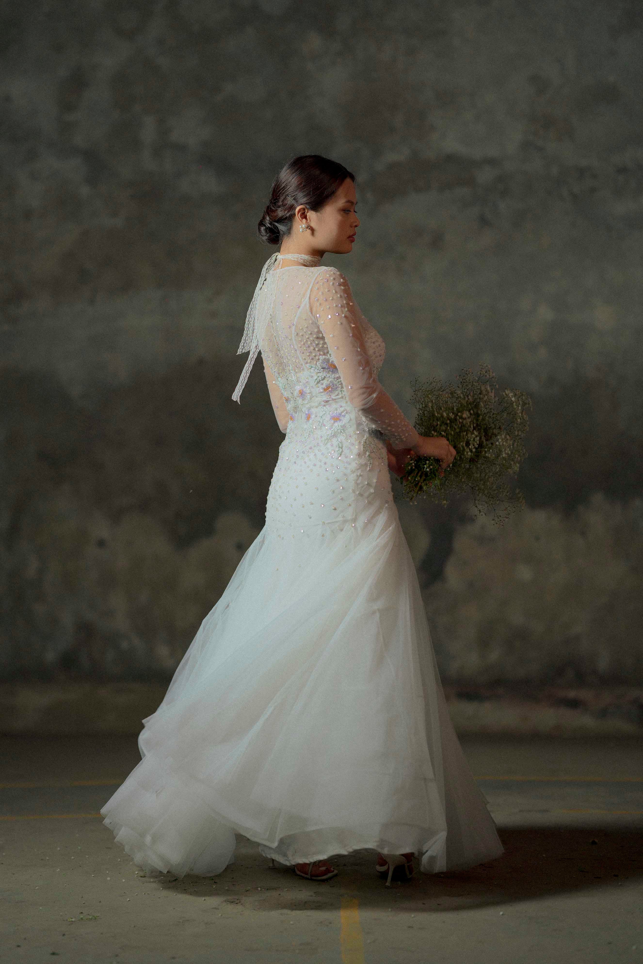 Zinnia Blossom Gown