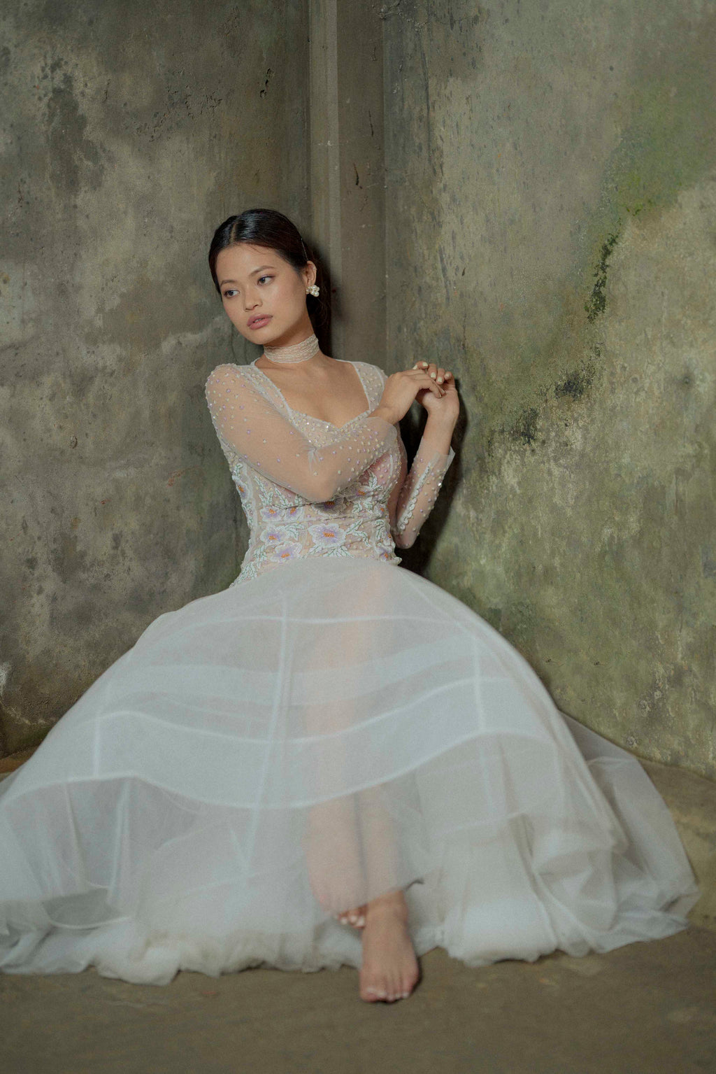 Zinnia Blossom Gown
