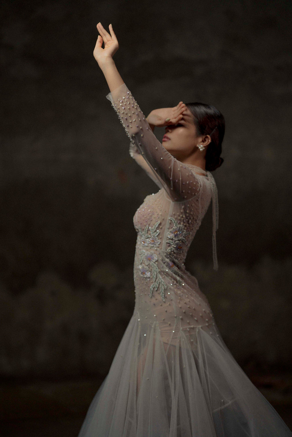Zinnia Blossom Gown