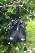 Bee Embroidered Potli Bag