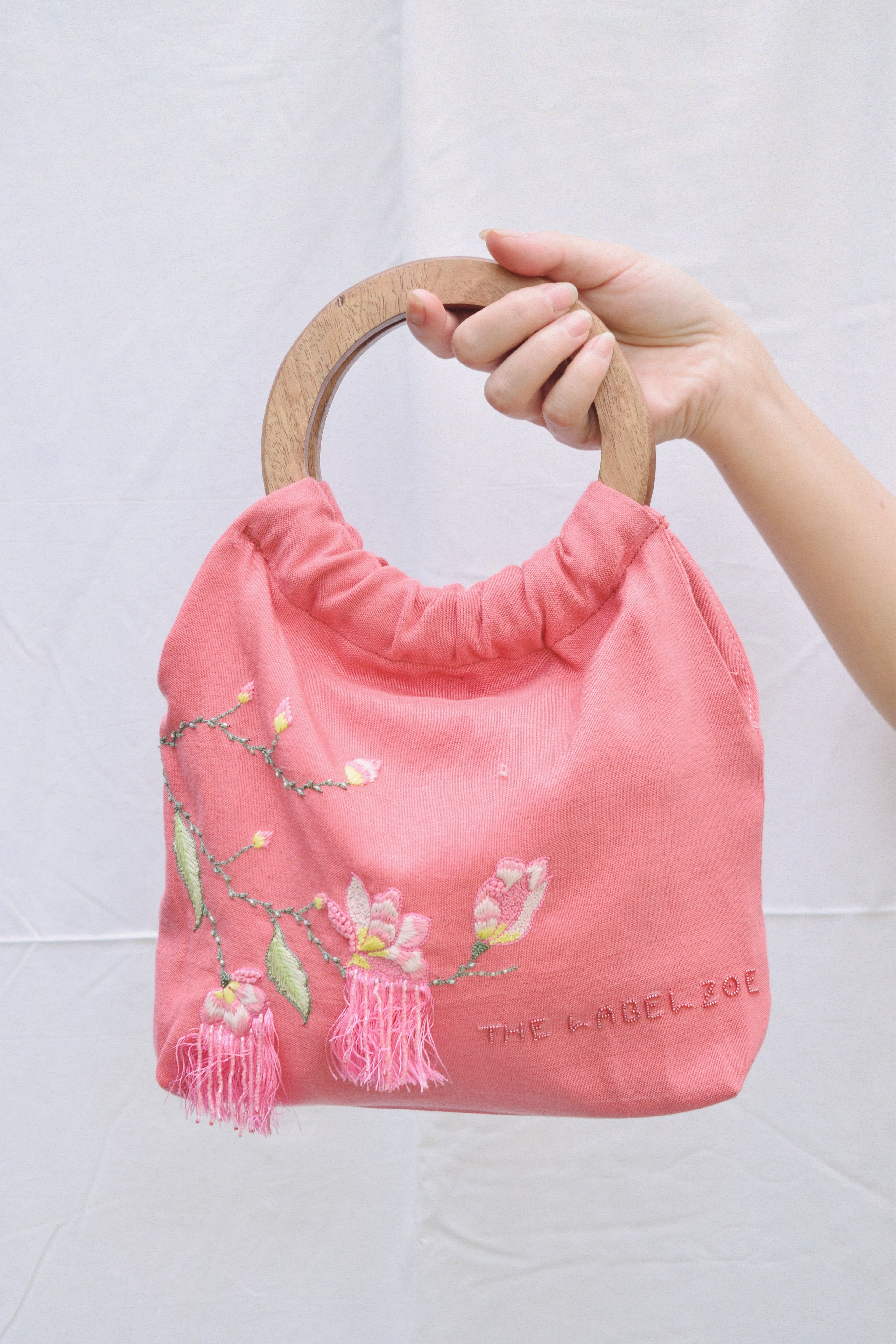 Vaube Floral Bag Pink